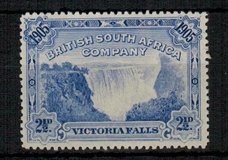 RHODESIA - 1905 2 1/2d deep blue 