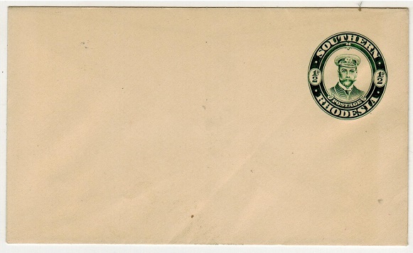 SOUTHERN RHODESIA - 1924 1/2d green PSE unused.  H&G 1a.