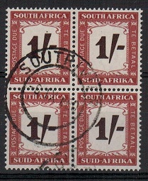 SOUTH AFRICA - 1958 1/- 