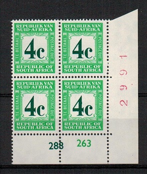 SOUTH AFRICA - 1961 4c 