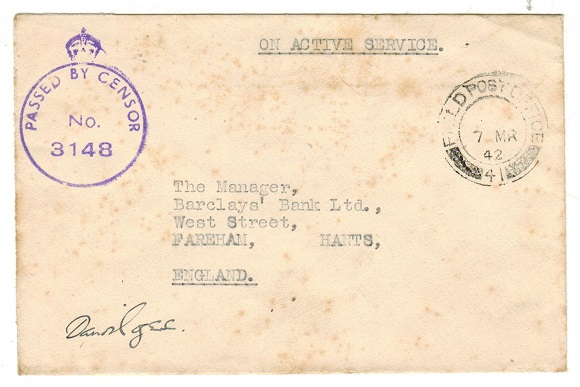SIERRA LEONE - 1942 stampless 