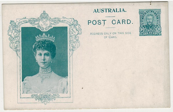 AUSTRALIA - 1911 1d turquoise 