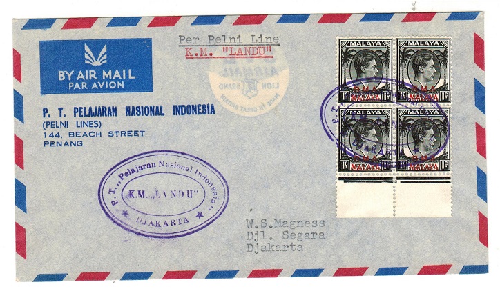 MALAYA - 1948 (circa) 4c rate 
