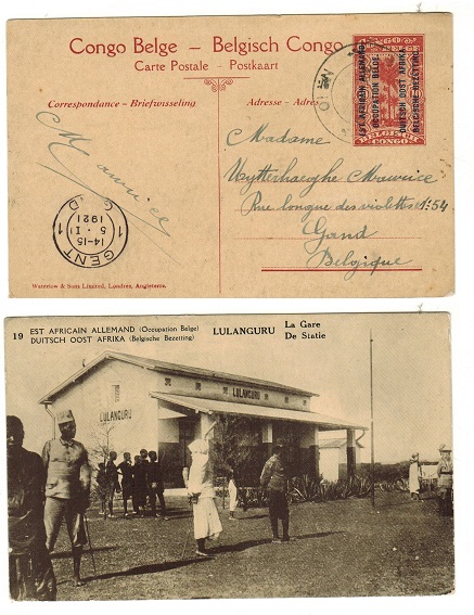 TANGANYIKA - 1917 10c 