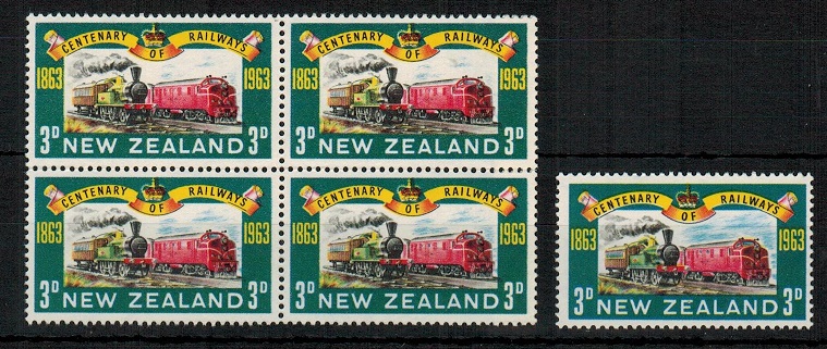 NEW ZEALAND - 1963 3d 