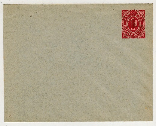 CAYMAN ISLANDS - 1909 1d red PSE unused.  H&G 1.