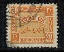 CYRENAICA EMIRATE - 1950 20m orange yellow 