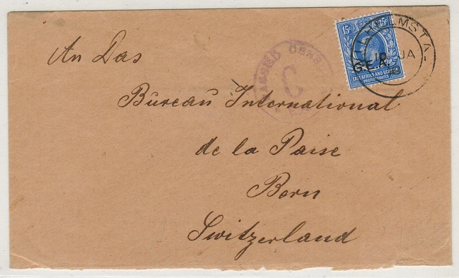 TANGANYIKA - 1918 15c 