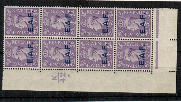 B.O.F.I.C. (Somalia) - 1943 3d pale violet 