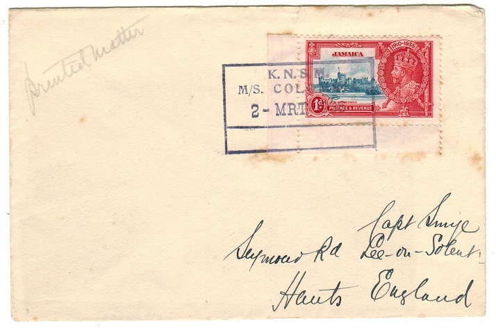 JAMAICA - 1935 1 1/2d 