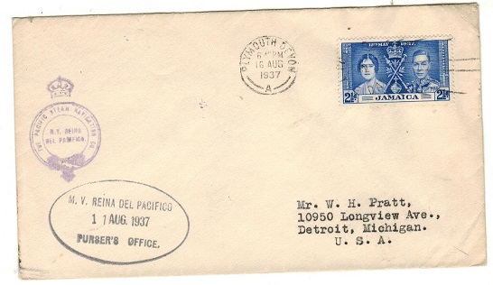 JAMAICA - 1937 2 1/2d 