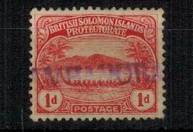 SOLOMON ISLANDS - 1908 1d 