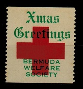 BERMUDA - 1931 BERMUDA WELFARE SOCIETY Xmas mint label.