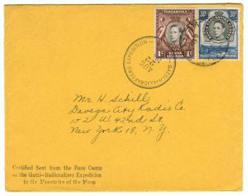 K.U.T. - 1948 GATTI HALLICRAFTERS EXPEDITION cover.