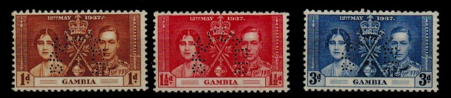 GAMBIA - 1937 