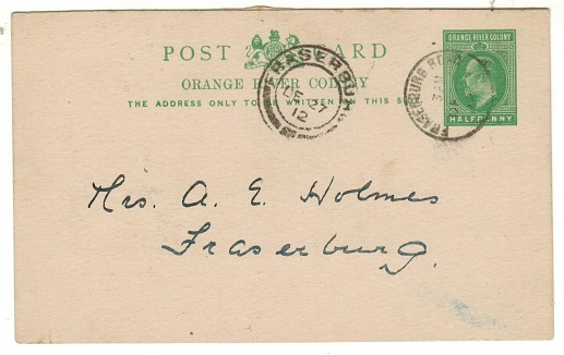 CAPE OF GOOD HOPE - 1912 use of 1/2d green 