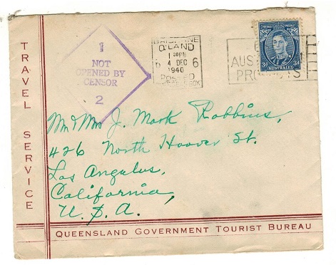AUSTRALIA - 1940 3d rate 