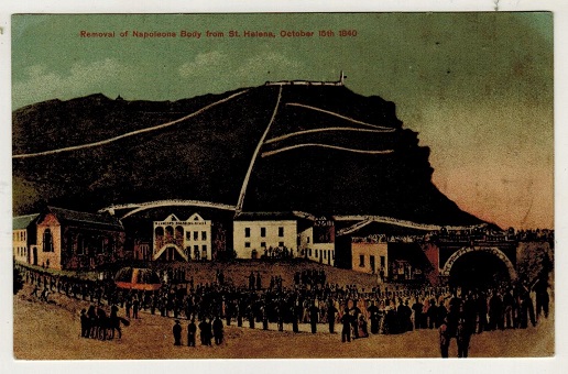 ST.HELENA - 1905 (circa) picture postcard unused depicting 