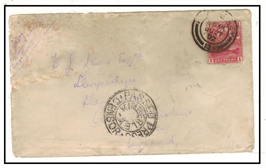 CAPE OF GOOD HOPE - 1902 1d rate military cover used at KIMBERLEY with PASSED PRESS CENSOR/KIMBERLEY