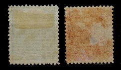 FIJI - 1871 3d and 6d 