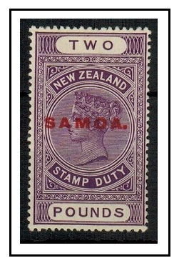 SAMOA - 1914 2 violet 