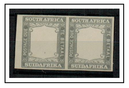 SOUTH AFRICA - 1927 (6d) IMPERFORATE PLATE PROOF 