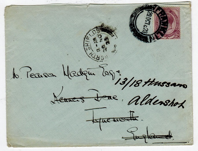 SOUTH AFRICA - 1923 cover to UK from FRANKLIN.