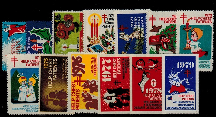 NEW ZEALAND - 1967-1979 range of mint 