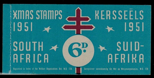 SOUTH AFRICA - 1951 6d Xmas 