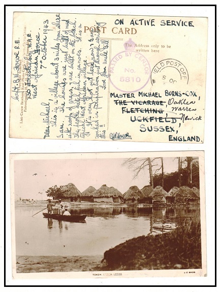 SIERRA LEONE - 1943 stampless 