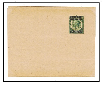 MOROCCO AGENCIES - 1918 1/2d green 