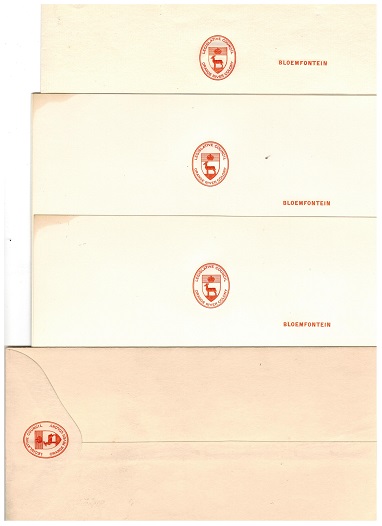 ORANGE RIVER COLONY - 1910 LEGISLATIVE COUNCIL official unused envelope and paper.
