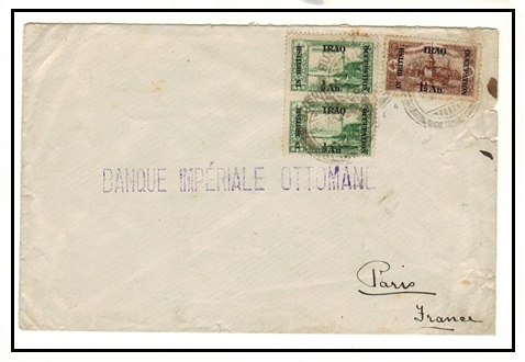 IRAQ - 1920 commercial cover to France used at BUSRA.