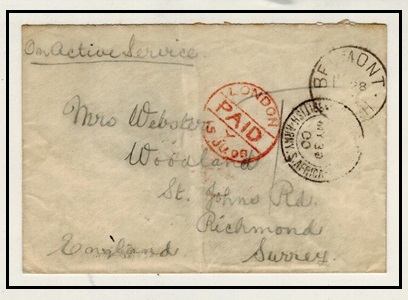 CAPE OF GOOD HOPE - 1900 stampless 