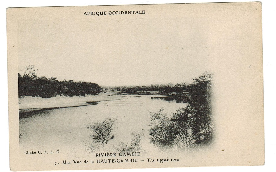 GAMBIA - 1902 (circa) unused postcard