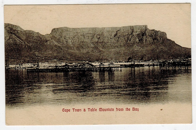 CAPE OF GOOD HOPE - 1905 postcard addressed to UK used at CLAREMONT.