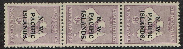 NEW GUINEA - 1915 9d violet 