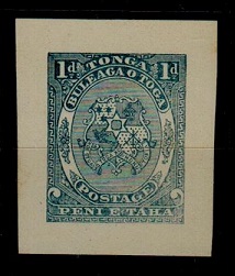 TONGA - 1891 1d 