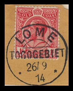 TOGO - 1914 (26.9.) cto