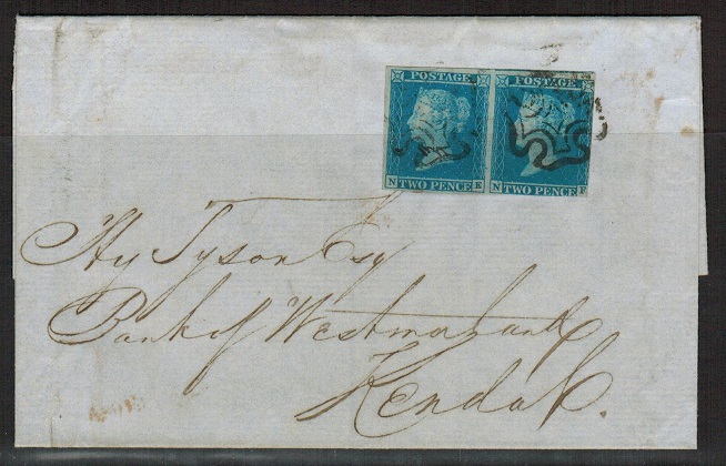 GREAT BRITAIN - 1843 2d blue 