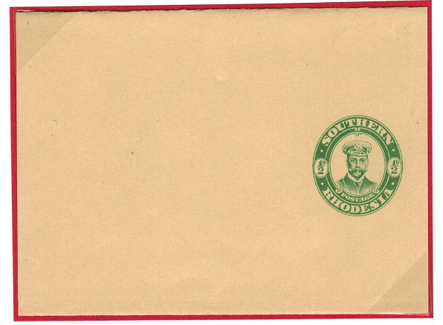 SOUTHERN RHODESIA - 1924 1/2d emerald 
