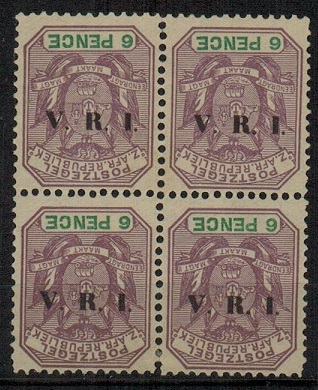 TRANSVAAL - 1900 6d lilac 