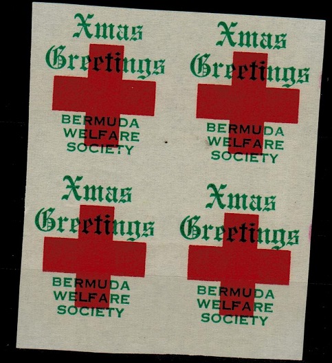BERMUDA - 1931 BERMUDA WELFARE SOCIETY 