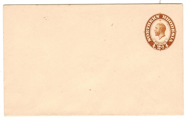 NORTHERN RHODESIA - 1924 2d light brown PSE unused.  H&G 1a.