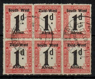 SOUTH WEST AFRICA - 1923 1d 