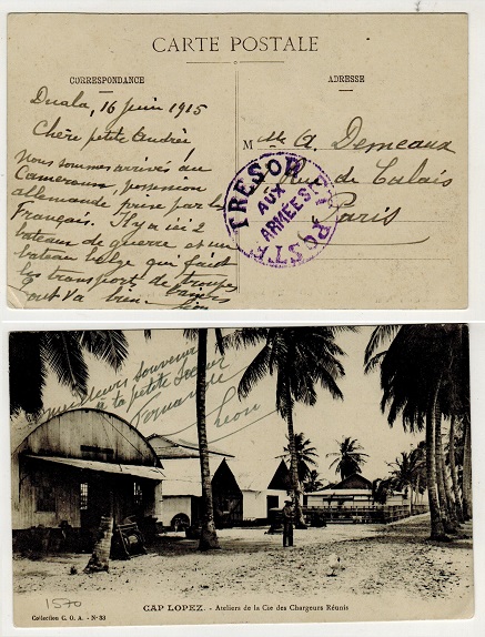 CAMEROONS - 1915 