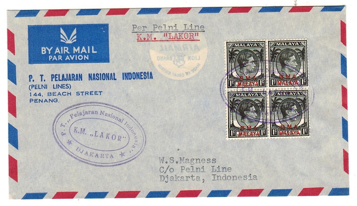 MALAYA - 1948 (circa) 4c rate 