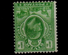 ORANGE RIVER COLONY - 1903 1/2d yellow-green mint with WATERMARK INVERTED. SG 139w.
