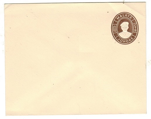 MALAYA - 1949 10c chocolate brown on cream PSE unused. H&G 3.
