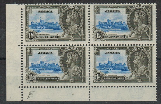 JAMAICA - 1935 1 1/2d 